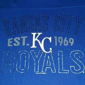 MLB Kansas City Royals Ladies Jersey T-Shirt‎ XL
